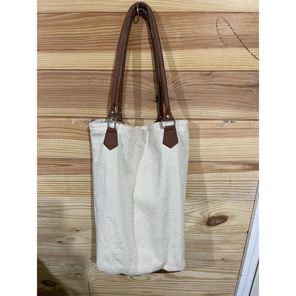 General Store Canvas and Leather Everyday Tote